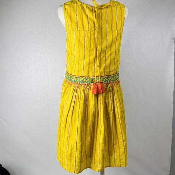 Uncle Frank Anthropologie Sz XS Sunny Days Yellow Dress - Picture 8 of 12